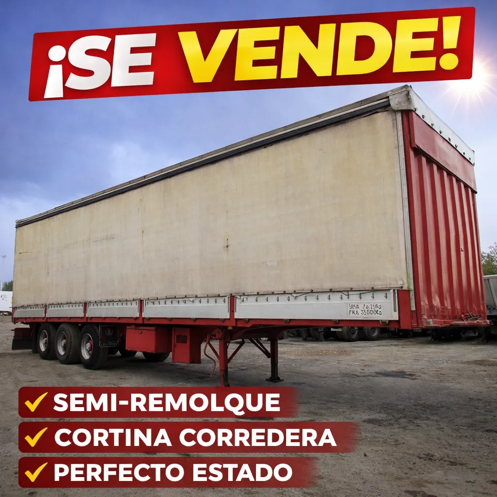 Semi-remolque cortina corredera